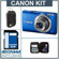 Canon PowerShot A4000 Digital Camera Kit - Blue - with 16GB SD Memory Card, Camera Case, Cleaning Kit: Picture 5 thumbnail