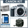 Canon EOS Rebel XSi SLR Camera kit, Silver Black with 4GB SD Memory Card, Spare LP-E5 Lithium-Ion Rechargeable Battery, Slinger Camera Bag: Picture 5 thumbnail
