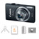 Canon PowerShot ELPH 115 IS Digital Camera, Black - Bundle - with Camera Case, 8GB SDHC Memory Card, Flex Table Top Tripod, Newleaf 3 Year Warranty: Picture 6 thumbnail