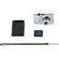 Canon PowerShot ELPH 115 IS Digital Camera, Silver - Bundle - with Camera Case, 8GB SDHC Memory Card: Picture 2 thumbnail