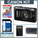 Canon PowerShot ELPH 510HS Digital ELPH Camera Kit - Black - Includes FREE; 1GB SD Memory Card, Camera Case, Canon 3 x 3in Pocket Size Inkjet Photo Album, Canon X Mark I Premium Desktop Calculator, Black: Picture 5 thumbnail