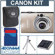 Canon Powershot SD1100 IS Digital Gold Camera kit. with 4GB SD Memory Card, Camera Case, Spare NB-4L Type Lithium-ion Battery, Table Top Tripod: Picture 6 thumbnail