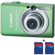 Canon Powershot SD1200 IS Digital Elph Camera, 10.0 Megapixel, 3x IS Optical Zoom, 2.5" LCD Display, Green with two FREE Sandisk 1GB Ultra II SD Memory Cards: Picture 2 thumbnail