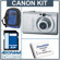 Canon Powershot SD1200 IS Digital Elph Camera Kit, Light Gray with 4GB SD Memory Card, Camera Case, Spare NB-6L Type Lithium-ion Battery: Picture 5 thumbnail