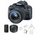 Canon EOS Rebel SL1 DSLR Black Camera 3 Lens Kit with EF-S 18-55mm f/3.5-5.6 IS STM Lens, EF 75-300mm F/4-5.6 III Lens, and EF 50mm f/1.8 II Lens - Bundle - Camera Bag, 16GB SDHC Card, USB Card Reader, Table Pod, and Adorama Memory Card Case: Picture 5 thumbnail