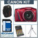 Canon PowerShot SX150 IS Digital Camera Kit - Red - with 4GB SD Memory Card, Camera Case, Table Top Tripod, 4 AA Nickel Metal Hydride (NiMH) 2900 mAH Rechargeable Batteries with 4-Hour AA & AAA Quick Charger, 110/220 v: Picture 5 thumbnail