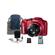 Canon PowerShot SX170 IS Digital Camera, Red, 16MP, 16x Optical Zoom - Bundle With 8GB SDHC Memory Card ,Lowepro Dublin 30 Camera Pouch , Lens Cleaning Kit, Screen Protector: Picture 1 thumbnail