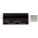 Green Extreme Mini Multi-Card Reader for SD, MMC, MicroSD and MS Duo Cards - USB 2.0: Picture 2 thumbnail