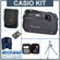 Casio Ex-G1 "Endurance" Digital Camera Kit - Black - with 8GB Micro SD Memory Card, Camera Case, Table Top Tripod, Slinger Digital Memory Case(4) Professional Lens Cleaning Kit: Picture 5 thumbnail