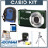 Casio Exilim Card EX-S12GN Digital Camera Kit, - Green - with 4GB SD Memory Card, Camera Bag, Table Top Tripod, EZ Digital Photography Guide, Professional Lens Cleaning Kit: Picture 5 thumbnail
