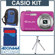 Casio Exilim EX-Z33 Digital Camera Kit,- Vivid Pink - with 4GB SD Memory Card, Camera Case, Table Top Tripod,: Picture 5 thumbnail