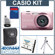 Casio Exilim Zoom EX-Z90 Digital Camera Kit, - Pink - with 4GB SD Memory Card, Spare NP-60 Type Lithium-ion Battery, Camera Case, Table Top Tripod, USB 2.0 SD Card Reader: Picture 5 thumbnail