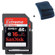 SanDisk 16GB, Extreme Secure Digital High Capacity (SDHC) Memory Card. Pack of 2 Cards - Bundle - with Memory Card Holder: Picture 3 thumbnail