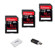 SanDisk 3-Pack Bundle: Three 32GB Class 10 Extreme SDHC Cards, plus Weather Proof Aluminum Card Case, and Mini Multi-Card Reader: Picture 4 thumbnail