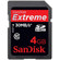SanDisk 4GB, Extreme Secure Digital High Capacity (SDHC) Memory Card, Class 10: Picture 2 thumbnail