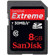 SanDisk 8GB, Extreme Secure Digital High Capacity (SDHC) Memory Card, Class 6 - Pack of 3: Picture 1 thumbnail