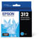 Epson T312 Claria Standard Capacity Ink Cartridge for Inkjet Printer, Cyan
