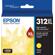 Epson T312XL Claria High Capacity Ink Cartridge for Inkjet Printer, Yellow