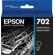 Epson 702 DURABrite Ultra Black Ink Cartridge for WorkForce Pro WF-3720 Printer