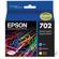 Epson 702 DURABrite Ultra Color Ink Cartridge, 3-Pack (Cyan, Magenta and Yellow)
