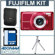 Fujifilm FinePix T400 16MP Digital Camera Kit - Red - with 8GB SD Memory Card, Camera Case , Table Top Tripod: Picture 5 thumbnail