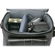 Fujifilm Leather Textured Long Zoom Train Case with White Stitching, Black: Picture 1 thumbnail