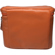 Fujifilm Leather Textured Long Zoom Train Case, Burnt Orange with White Stitching: Picture 3 thumbnail