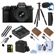 Fujifilm X-S20 Mirrorless Camera with XF 16-50mm f/2.8-4.8 R LM WR Lens, Black, Bundle with 2x Battery, Tripod, Shotgun Microphone, 58mm Filter Kit and Backpack 