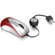 IOGEAR USB Optical Mini Mouse with Retractable Cable, 800 dpi: Picture 2 thumbnail