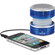 iHome iHM60 CrystalTunes Portable Multimedia Speaker, Blue Translucent: Picture 2 thumbnail