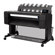 HP DesignJet T920 36" PostScript ePrinter with Encrypted Hard Disk, 2ppm Print Speed, 2400x1200 dpi Resolution, Gigabit LAN/USB Host: Picture 2 thumbnail