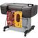HP DesignJet Z6 Large Format PostScript Graphics Printer, 24" Inkjet, Advanced Security Features 
