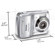 Kodak EasyShare C1505 12MP 3.0" LCD Digital Camera, 5x Optical, 5x Digital Zoom, 16:9 Aspect Ratio, 640x480 Video Resolution, Silver: Picture 3 thumbnail