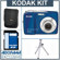 Kodak C182 12 Megapixel Zoom Digital Camera Kit,- BLUE - with 4GB SD Memory Card, Camera Case, Table Top Tripod,: Picture 5 thumbnail