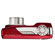 Kodak C182 12 Megapixel Zoom Digital Camera with 3x Optical Zoom, 5x Continuous Digital Zoom, 3" LCD Display, Red: Picture 2 thumbnail