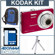 Kodak EasyShare M340 Digital Camera Kit, - Red - with 4GB SD Memory Card, Camera Case, Table Top Tripod: Picture 5 thumbnail