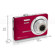 Kodak EasyShare M340 Digital Camera, 10.2 Megapixel, 3x Optical, 5x Digital Zoom, 2.7" LCD Screen, Red: Picture 3 thumbnail