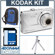 Kodak EasyShare M340 Digital Camera Kit, - Silver - with 4GB SD Memory Card, Camera Case, Table Top Tripod: Picture 5 thumbnail