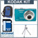 Kodak EasyShare M380 Digital Camera Kit,- Teal - with 4GB SD Memory Card, Camera Case, Table Top Tripod: Picture 5 thumbnail