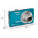 Kodak EasyShare M380 Digital Camera, 10.2 Megapixel, 5x Optical, 5x Digital Zoom, 3.0" LCD Screen, Teal: Picture 3 thumbnail