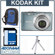 Kodak EasyShare M381 Digital Camera Kit - Blue/Gary - with 4GB SD Memory Card, Camera Case, Table Top Tripod: Picture 5 thumbnail