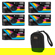 Ilford ILFOCOLOR Rapid Retro Single Use Color Film Camera, Black, 5-Pack with Camera Bag 