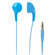 iLuv Bubble Gum II Flexible Jelly-Type Stereo Earphones, 20000Hz Frequency Response, Blue: Picture 2 thumbnail