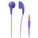 iLuv Bubble Gum II Flexible Jelly-Type Stereo Earphones, 20000Hz Frequency Response, Purple: Picture 2 thumbnail