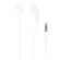 iLuv Bubble Gum II Flexible Jelly-Type Stereo Earphones, 20000Hz Frequency Response, White: Picture 2 thumbnail