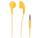 iLuv Bubble Gum II Flexible Jelly-Type Stereo Earphones, 20000Hz Frequency Response, Yellow: Picture 2 thumbnail