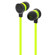 iLuv IEP334 Neon Sound In-Ear High-performance Earphones, Green Neon/Black: Picture 3 thumbnail