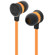 iLuv IEP335 Neon Sound In-Ear High-Performance Earphones with SpeakEZ Remote for iPad/iPhone/iPod, Orange Neon/Black: Picture 3 thumbnail