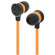iLuv IEP336 Neon Sound In-Ear High-Performance Earphones with SpeakEZ Remote for Smartphones, Orange Neon/Black: Picture 3 thumbnail