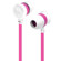 iLuv IEP336 Neon Sound In-Ear High-Performance Earphones with SpeakEZ Remote for Smartphones, Pink Neon/White: Picture 3 thumbnail
